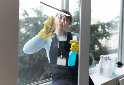 Nettoyage de vitres intérieures et extérieures à Bourriot-Bergonce